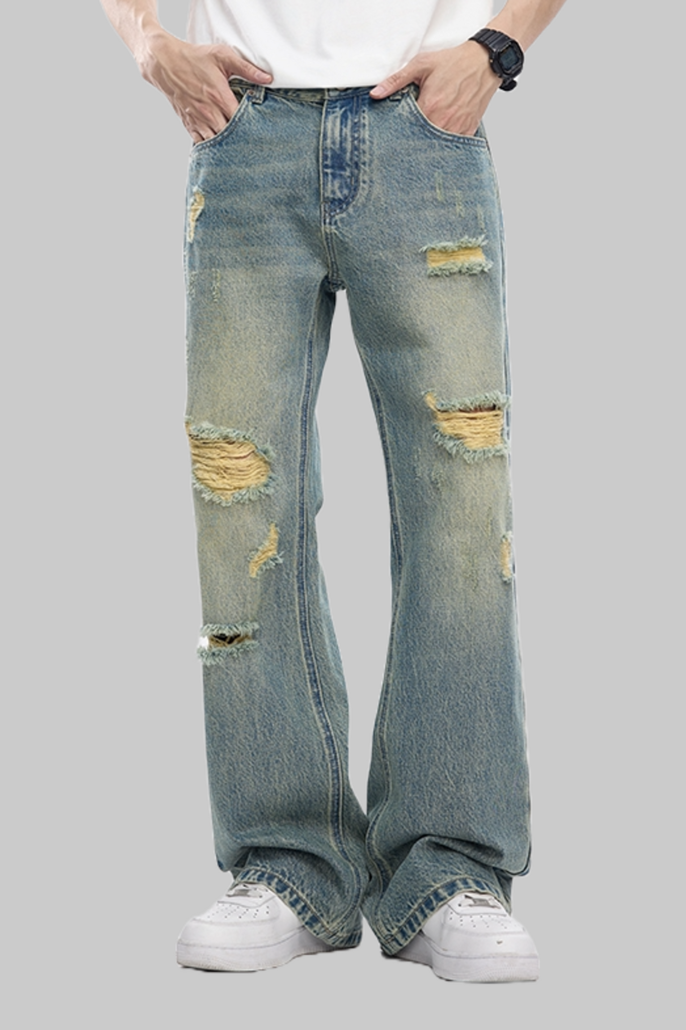 Stacked Denim – Blue